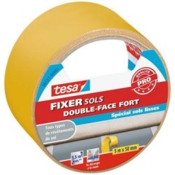 fixation sols double face fort 5mx50mm