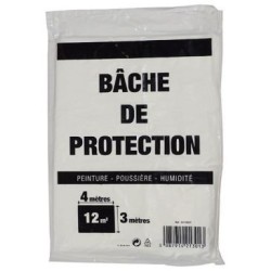Bâche de protection  3x4m