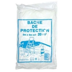 Bâche de protection 4mx5m polypropylène A