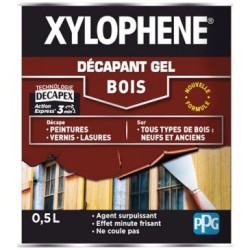 Xylophène décapant gel bois 0.5l