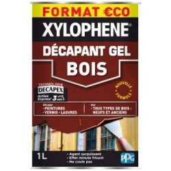 Xylophène décapant gel bois 1l