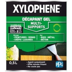 Xylophène décapant gel multi support 0.5l incolore