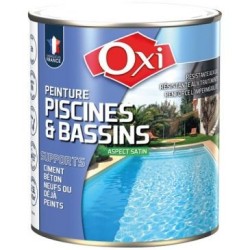 Peinture piscines et bassins absolue 2.5l bleu azur