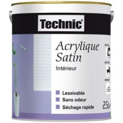 Technic acrylique satin 2.5l rose boudoir