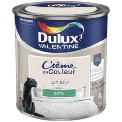 Valentine crème de couleur satin 0.5l lin brut