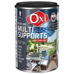 Peinture TOP 3 bois fer pvc brillant 250ml noir ral9005