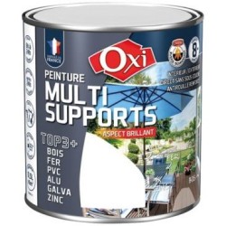 Peinture TOP 3 bois fer pvc brillant 500ml vert jardin 6002