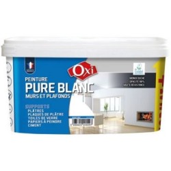 Peinture blanc pur acryl.mat 3l