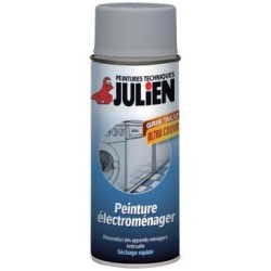 Julien bbe 400ml déco peinture électroménager gris alu