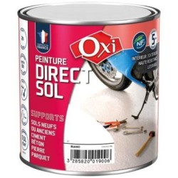 Peinture direct sol 500ml gris clair