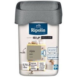 Rip recup pièce à vivre satin 0.75l sepia