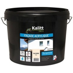 Kalitt Façade acrylique ton pierre 10l
