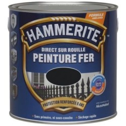 Hammerite fer bril.laque 0.25l blc 070731