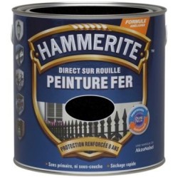 Hammerite fer martelé 0.25l noir