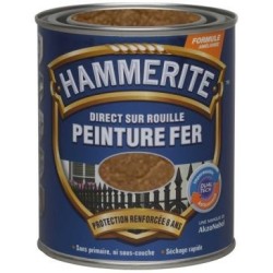 Hammerite fer martelé 0.75l cuivre 070717