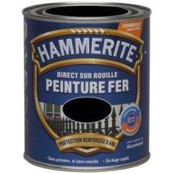 Hammerite fer martelé 0.75l noir 070710