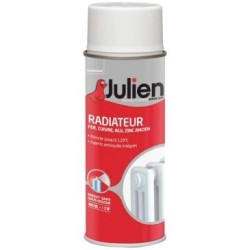 Peinture radiateur aérosol 400ml satin blanc
