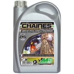 Huile de chaîne tronçonneuse premium 2 litres