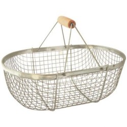Panier de récolte 15l galvanisé