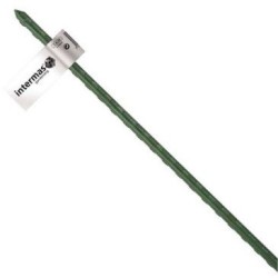 Tuteur acier plastifié 2.10m