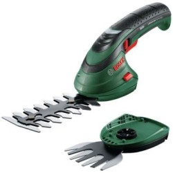 Cisaille gazon isio set 2 lames battterie 3v6 lithium