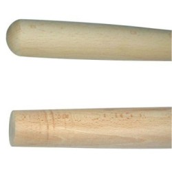 Manche fourche à bêcher cintré bois dur 1m bois dur