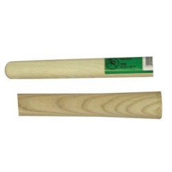 Manche masse ovale 90cm frêne 48 x 31mm