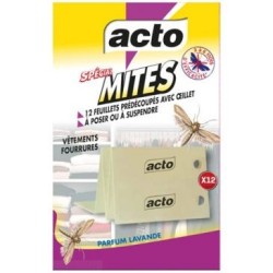 Acto feuillets mites textiles sachet de 10