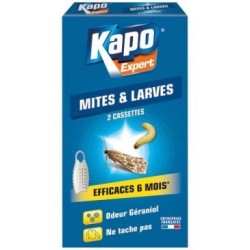 Mites / larves cassette x2 spécial placards Kapo Expert