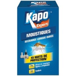 Moustiques recharge diffuseur longue durée Kapo Expert