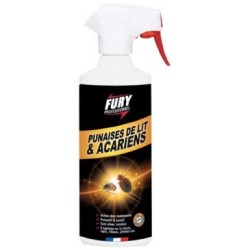 Fury tue punaises de lit et acariens pret a l'emploi 500ml