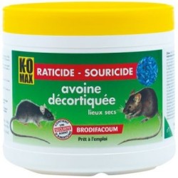 komax raticide souricide avoine 140 g