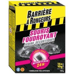 Souris foudroyant appât sur céréales 160g /nc