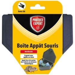Boite appât souris avec clé de fermeture /nc