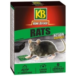 Home defense rat céréales sachet 10 x15g /nc