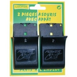 piège à souris préappâtés carte de 2