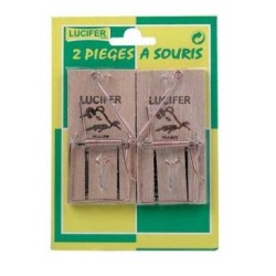 Tapette à souris x2 sur blister