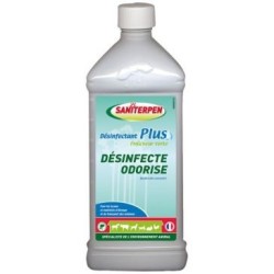 Saniterpen désinfectant plus fraicheur verte 1L