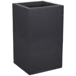 Pot carré haut Graphit up 36l 29.5x29.5x49.5 cm anthracite