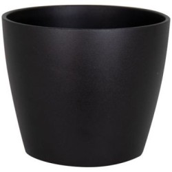 Cache-pot céramique Nubia 25cm noir