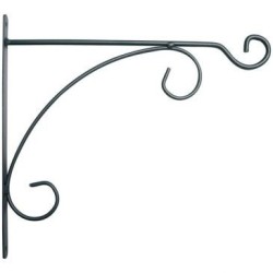 Potence fer rond 40x36cm anthracite gsa