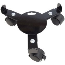 Roule plante extensible basics 27-37cm noir brillant