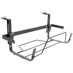 Support jardinière extensible fer plat 44 à 65x18cm anthra