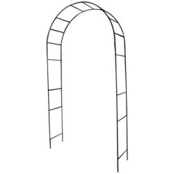 Arche tube rond 16mm basics noir