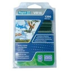 Agrafe grillage vr16 plastifiée boite de 1390