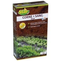 Engrais azote corne sang desséché 1kg /nc
