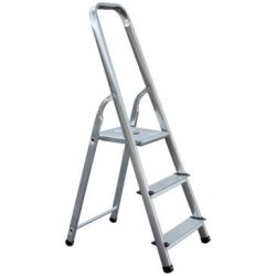 Escabeau aluminium décret 3 marches 2m57 éco