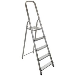 Escabeau aluminium en131 5 marches 2m98 éco