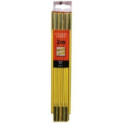 Mètre 2m bois 10 branches s/c