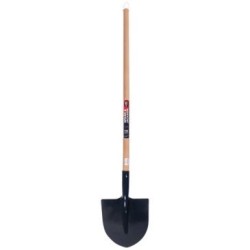 Pelle ronde 29cm manche hêtre 110cm.